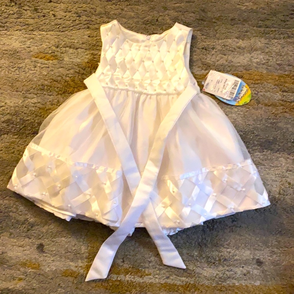 Baby White Formal Dress
